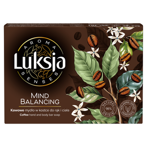 Luksja Aroma Senses Kaffeeseife für Hände und Körper 90 g