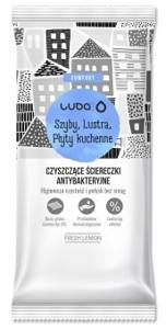 Czyszczące Ściereczki Antybakteryjne - Szyby, Lustra, Płyty Kuchenne 32 szt