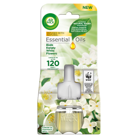 Air Wick Essential Oils Electric Air Freshener with White Floral Scent 19ml