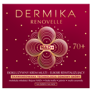 Dermika Renovelle Exclusive multi-elixir revitalizing cream for day and night 70+ 50 ml