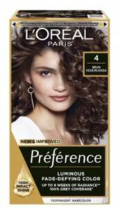L'Oréal Paris Préférence Farba do włosów 4 Tahiti BRĄZ