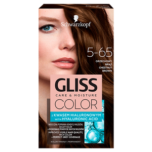 Schwarzkopf Gliss Color Haarfärbemittel Nussbraun 5-65