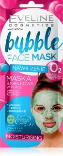 Bubble Face Mask Feuchtigkeitsspendende Blasenmaske im Blatt