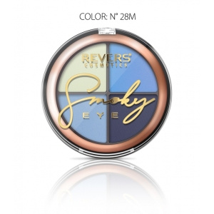 Cienie do powiek SMOKY EYE, 4 kolory NO. 28