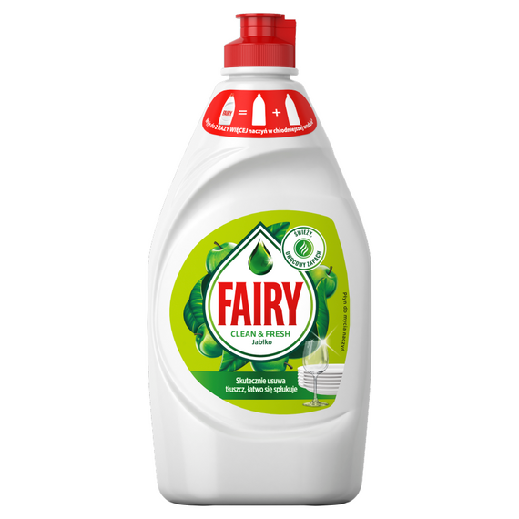 Fairy Clean & Fresh Apple Dishwashing Liquid 450ML