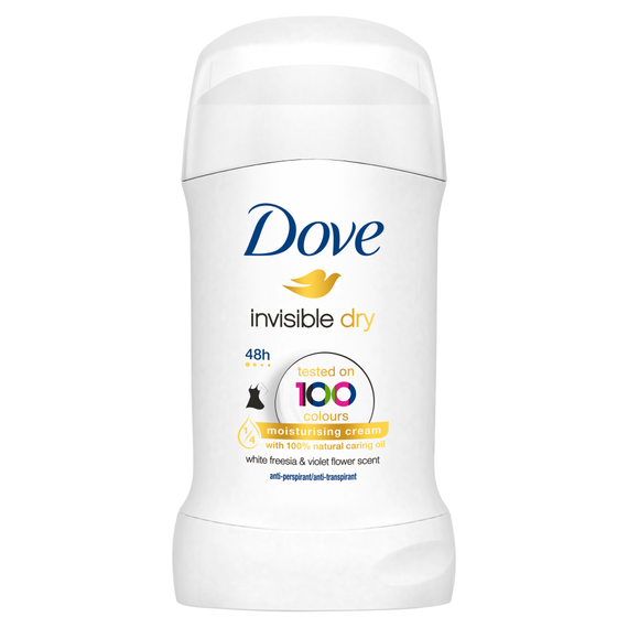 Dove Invisible Dry White Freesia & Violet Flower Antitranspirant Stick 40 ml