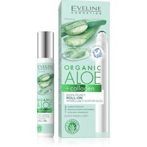 Organic Aloe + Collagen Nawilżający roll-on modelujący kontur oczu