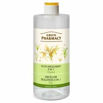 Green Pharmacy Płyn micelarny 3 w 1, owies 500 ml