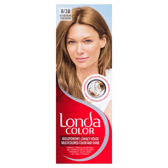 Londa Color 8/38 Beżowy Blond – trwała koloryzacja | Sklep online z polskimi i niemieckimi produktami