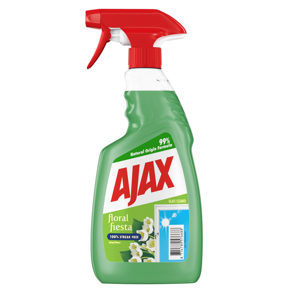 Ajax Floral Fiesta Lilies of the Valley Fensterreiniger mit Waschmittel, 500 ml