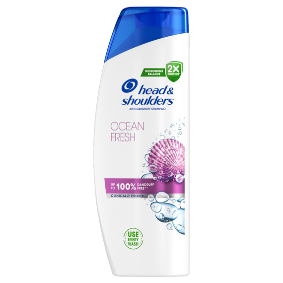 Head & Shoulders Ocean Fresh Daily Anti-Schuppen-Shampoo 400 ml. Jeder Haartyp