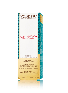 Yoskine Okinawa Green Cavior krem pod oczy 15 ml