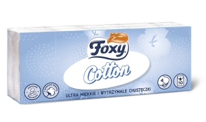 Foxy Cotton Ultra Soft and Durable Wipes 10 Packs