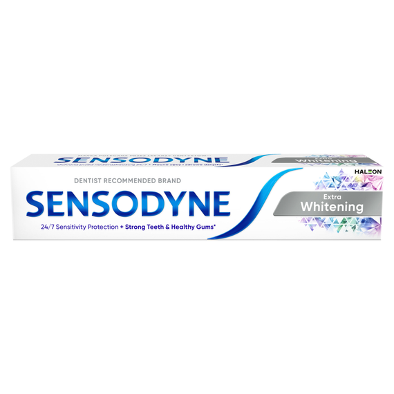 Sensodyne Extra Whitening Zahnpasta mit Fluorid 75 ml