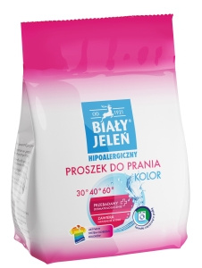 Biały Jeleń Hipoalergiczny proszek do prania kolor 1,5 kg