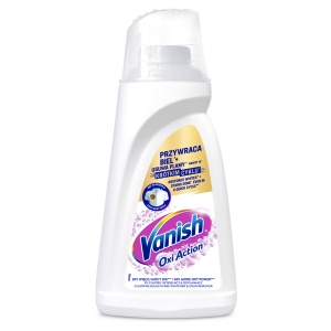 Vanish Oxi Action White Gel Fabric Stain Remover 1L