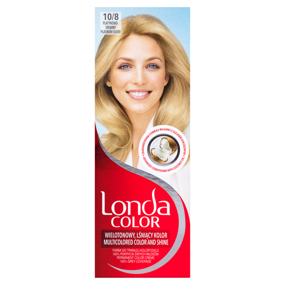 Londa Color Permanent Coloring Platinum Silver 10/8
