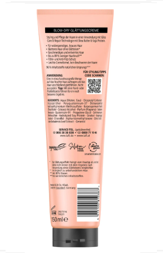 Taft x Gliss Sleeky Smooth krem wygładzający włosy 150 ml z NIEMIEC