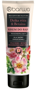 BARWA Receptury Natury – Krem do rąk regenerujący Dzika Róża & Betaina 100 ml