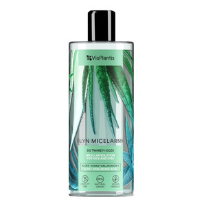 VisPlanis Płyn micelarny, aloes i kwas hialuronowy 500 ml