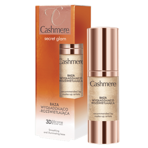 Cashmere Secret Glam baza wygładzająco-rozświetlająca pod makijaż 30 ml