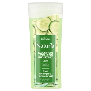 JOANNA Naturia Shampoo-Duschgel 2-in-1 – Gurke und Aloe 100 ml