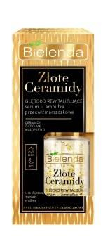 Bielenda Złote Ceramides Tief revitalisierendes Anti-Falten-Serum, Ampulle 15 ml