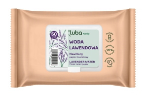 Luba Eco papier nawilżany lawendowy bio 50szt
