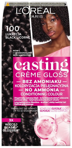 L'Oréal Paris Casting Crème Gloss 100 Lakritz | Ammoniakfreie, pflegende Tönung