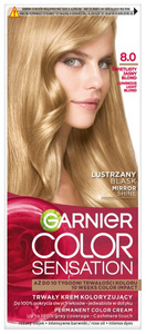 Garnier Color Sensation Trwały krem koloryzujący 8.0 świetlisty jasny blond
