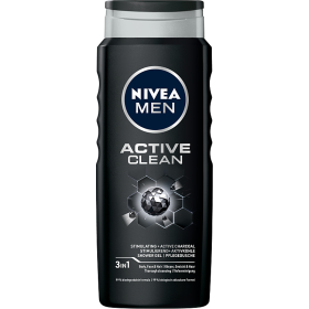 Nivea MEN Active Clean Duschgel für Männer 500 ml