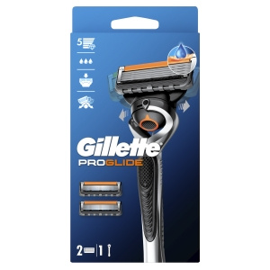 Gillette ProGlide Men's Razor, 2 Razor Blade Replacements