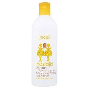 Ziaja Maziajki Szampon + płyn do mycia lody ciasteczkowo-waniliowe 400 ml