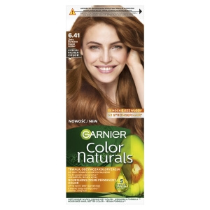Garnier Color Naturals Crème Farba do włosów złoty bursztyn 6.41