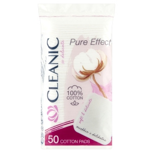 Cleanic Pure Effect Cotton Pads 50 pcs