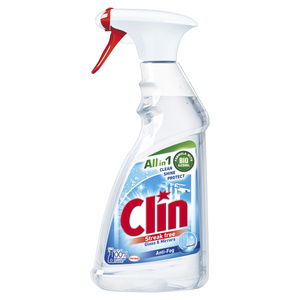 Clin Anti-Fog Liquid zur Reinigung von Glasoberflächen 500 ml