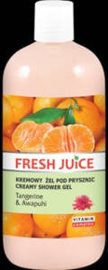 Fresh Juice kremowy żel pod prysznic Mandarynka&Awapuhi, 500ML