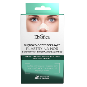 L'biotica Deeply Cleansing Nose Strips Tea Tree Extract 3pcs.