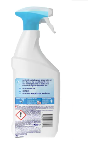 ANTIKAL Dusche Express płyn do mycia łazienki 800 ml z Niemiec