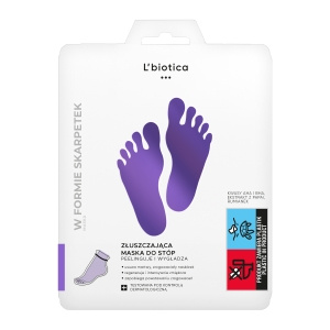 L'biotica exfoliating foot mask in the form of soaked socks 1 pair