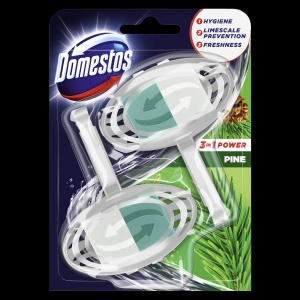 Domestos 3in1 Power Pine Kostka toaletowa 2 x 35 g