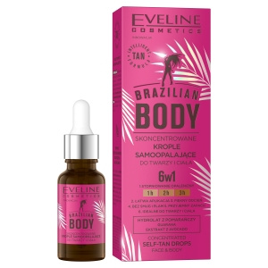 Brazilian Body Concentrated self-tanning drops for face and body