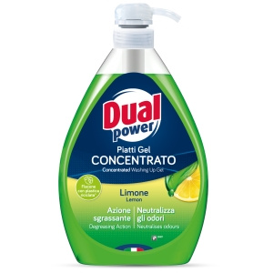 Dual Power Płyn do mycia naczyń Lemon Cytryna 1 l