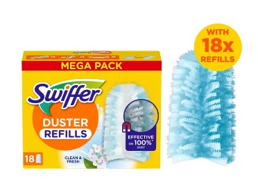 Swiffer Miotełki do kurzu przyciągające i zatrzymujące kurz, wkłady wymienne 18 sztuk