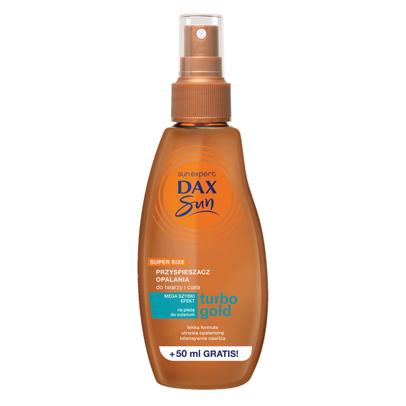 DAX SUN PRZYSPIESZACZ OPALANIA TURBO GOLD 200ML