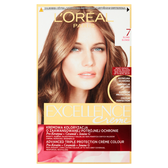 L'Oréal Paris Excellence Creme Farba do włosów Blond 7