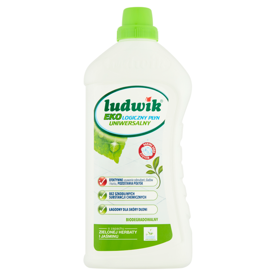 Ludwik Ecological Universal liquid with the scent of green tea and jasmine 1 l