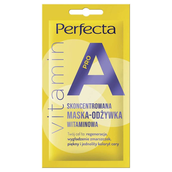 Perfecta Beauty Vitamin Pro A Skoncentrowana Maska-Odżywka Witaminowa 8ML