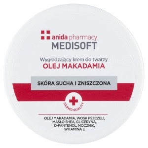 Anida Pharmacy Medisoft Glättende Gesichtscreme Macadamiaöl 100 ml