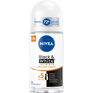 Nivea Black&White Invisible Ultimate Impact Antitranspirant Roll ON 50 ml